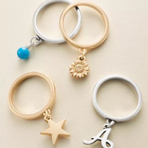 James Avery 14K Gold Dangle Ring - Picture 3 of 5